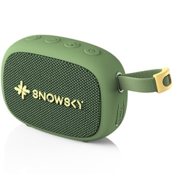 Snowsky ANYWHERE ポータブルBluetoothスピーカー 防水対応 FIO-SSANYWHERE-GR