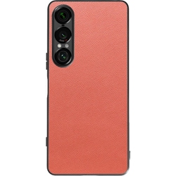Xperia 1 VII 用 レザースマホケース/ストラップホール付き コスモス WORK24XP-CSM-SXP1V7