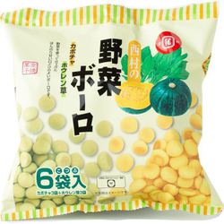 野菜ボーロこつぶ 6袋入 [対象月齢：幼児より（10ヵ月頃から）]