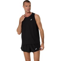 ランニングドライタンク メンズ ランニングウェア シャツ パフォーマンスブラック（001） XLサイズ 2011D295