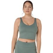 NAGINO FLEX BRA TOP レディース フィットネス ヨガ ブラトップ モニュメントブルー（400） Mサイズ 2032D270