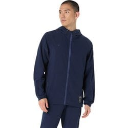【新品未使用】アシックス AIM はっ水 ストレッチウーブンフーディー&パンツ アシックス asics AIM-TRGストレッチウーブンフーディー