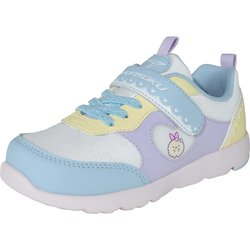 瞬足 足育 すみっコぐらし C-259 キッズ ウォーキングシューズ サックスマルチ（SXMLT） 15cm SKF2590