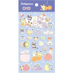 シール ポケピース フルーツ 396404005
