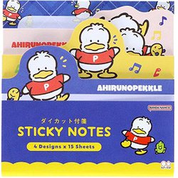 限定 ダイカットブロック付箋 レトロ サンリオ あひるのペックル S2849810