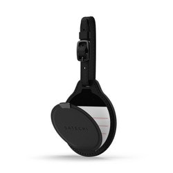 Vegan-Leather FindAll（TM） Luggage Tag ブラック PST-LFALTK