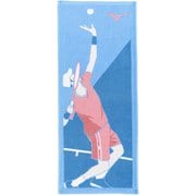 テニスデザインフェイスタオル(箱入り) スポーツタオル テニス(00) 32JYC125
