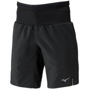 ランニングマルチポケットパンツハーフ9インチ ユニセックス ランニングウェア ハーフパンツ ブラック(09) XLサイズ J2MBC012
