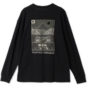 リググラフィックリラックスドLS メンズ カットソー Black(010) Lサイズ OM1363