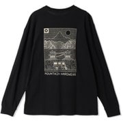 リググラフィックリラックスドLS メンズ カットソー Black(010) Lサイズ OM1363