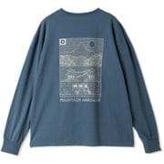 リググラフィックリラックスドLS メンズ カットソー Adriatic Blue(444) Sサイズ OM1363