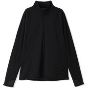 エアメッシュハーフジップ レディース カットソー Dark Storm(004) Mサイズ OL6519
