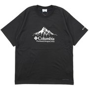 アーバンハイクグラフィックショートスリーブTシャツ メンズ カットソー Black Front Print(010) Lサイズ PM0616