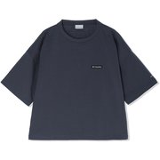 ウィメンズマーサーストリートショートスリーブクロップドTシャツ レディース カットソー Shark（011） Lサイズ PL1412