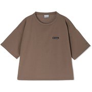 ウィメンズマーサーストリートショートスリーブクロップドTシャツ レディース カットソー Flax（250） Mサイズ PL1412