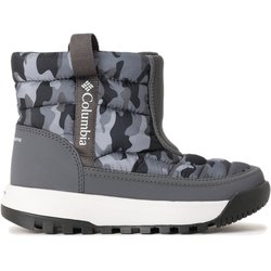 ユーススノートロットミッド キッズ 防寒ブーツ Shark, Black Urban Camo（011） US5（23cm） BY2238