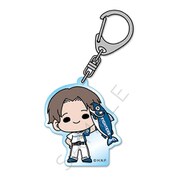 SYNC-NHF2AKU-MSF 北海道日本ハムファイターズ mochocho シリーズ しゃけまるつかまえた！ アクリルキーホルダー 田宮裕涼