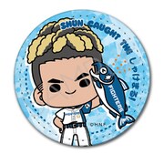 SYNC-NHF2RE-MSI 北海道日本ハムファイターズ mochocho シリーズ しゃけまるつかまえた! レザーバッジ(丸形) 水谷瞬