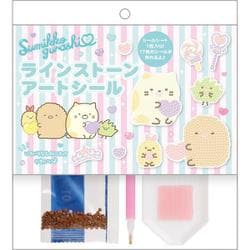 SE68102 すみっコぐらし ラインストーンアートシール ねこ＆とんかつ＆えびふらいのしっぽ