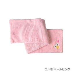 「美容師さんが考えた髪のためのタオル」限定セサミストリートデザインタオル エルモペールピンク HHNC-T1S（EPP）