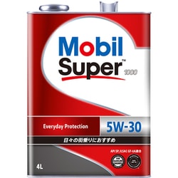 エンジンオイル Mobil Super1000 5w-30 SP GF-6A 4L 146984