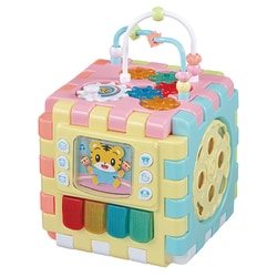 知育玩具 しまじろう パネルでちいくキューブ