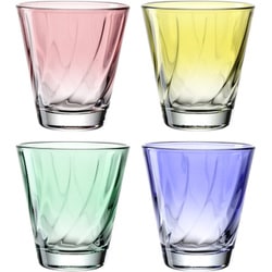 タンブラー 215ml 4個セット TWIST アソート 046974