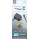 Type-Cケーブル一体型 AC充電器 mini-breaker付 2.4A 1.2m チャコールグレー R12ACC2A04CGRY