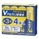 Vアルカリ乾電池 プレミアム単3形 4本パック LR6PN4P