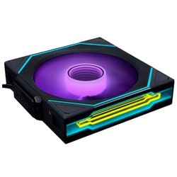 UNI FAN SL-INF ワイヤレス リバースブレード シングルパック ブラック UF-RS-SLIN120-WLS-1B