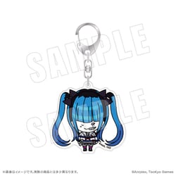 HUNDRED LINE -最終防衛学園- 公式デフォルメ アクリルキーホルダー 04. 飴宮怠美