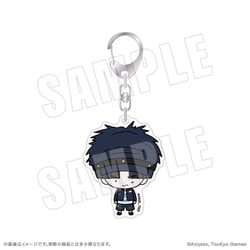 HUNDRED LINE -最終防衛学園- 公式デフォルメ アクリルキーホルダー 07. 丸子楽