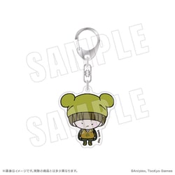 HUNDRED LINE -最終防衛学園- 公式デフォルメ アクリルキーホルダー 10. 銀崎晶馬