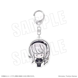 HUNDRED LINE -最終防衛学園- 公式デフォルメ アクリルキーホルダー 11. 霧藤希