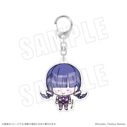 HUNDRED LINE -最終防衛学園- 公式デフォルメ アクリルキーホルダー 15. 喪白もこ