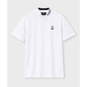 GF634 WHT XL 25F_MOC/SS/BRIDGE [ゴルフウェア メンズ 半袖モックシャツ]