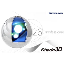 Shade3D Professional Ver.26 1年版 店頭販売パッケージ [Windows＆Macソフト]