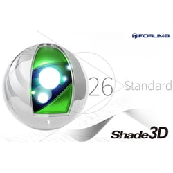 Shade3D Standard Ver.26 1年版 店頭販売パッケージ [Windows＆Macソフト]
