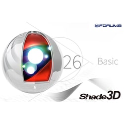 Shade3D Basic Ver.26 1年版 店頭販売パッケージ [Windows＆Macソフト]