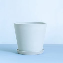 植木鉢 M ECOPOTS Amsterdam ホワイトグレー AM.25.WG