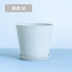 鉢皿 M ECOPOTS Amsterdam ホワイトグレー SAM.21.WG