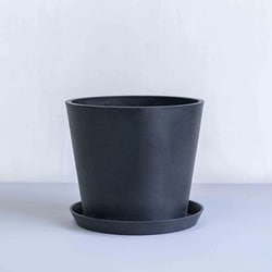 植木鉢 L ECOPOTS Amsterdam ブラック AM.30.DG