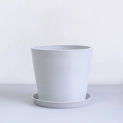 植木鉢 L ECOPOTS Amsterdam ホワイトグレー AM.30.WG