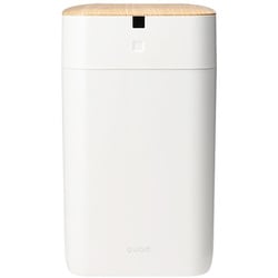 全自動スマートゴミ箱 ELBIN エルビン 15L 非接触 自動開閉 スリム 充電式 コードレス アイボリー QS557-IV