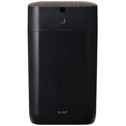 全自動スマートゴミ箱 ELBIN エルビン 15L 非接触 自動開閉 スリム 充電式 コードレス ブラック QS557-BK