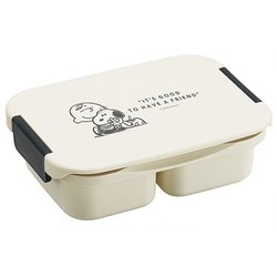 抗菌 セパレート型タイトランチボックス 900ml SNOOPY/バッジ PTLBS9AG