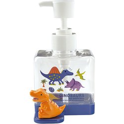 マスコット付ソープディスペンサー 250ml ディノサウルス BSSD1