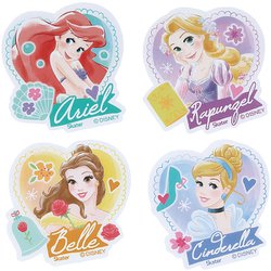ダイカット絆創膏 20枚入 ディズニープリンセス QQBD20