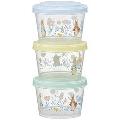 薄肉保存容器 240ml 3Pセット ピーターラビット/シトロン SIJ3
