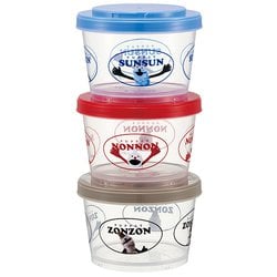 薄肉保存容器 240ml 3Pセット パペットスンスン SIJ3